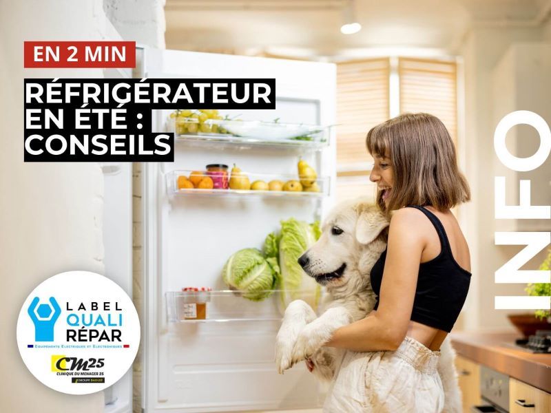 Conseils d'entretien pour votre réfrigérateur avant l'été